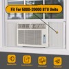 LBG Products Air Conditioner Side Panel Kit for Window AC