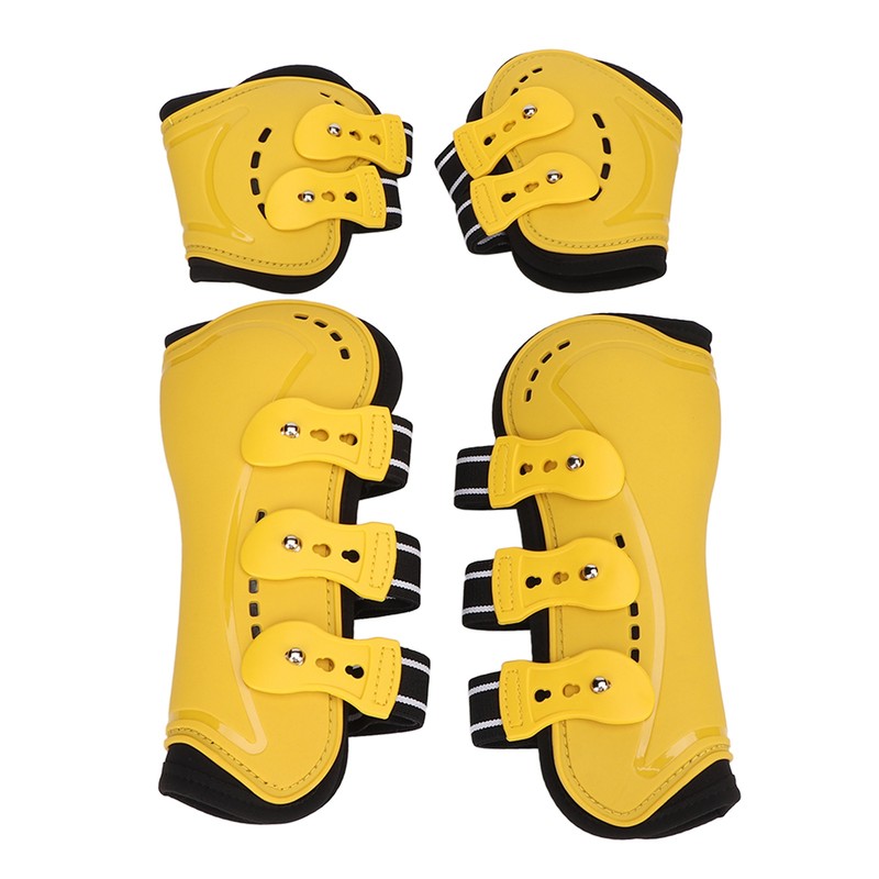 Horse Tendon Boots Fetlock Boots Open Front Breathable Adjustable Protective