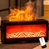 Fireplace Diffuser,Essential Oil Diffuser for Home,Smart Flame Fireplace Aromatherapy Diffuser