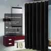 LLSCL Fabric Shower Curtain Liner, Waterproof Hotel Quality, Bathroom Curtains