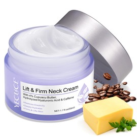 Neck Firming Cream, Tighten and Lift Neck Cream – Tightening Lifting Sagging Skin, Deeply Hydrates – Neck, Chest & Décolleté for Women & Men, 50ml (1 Pack)