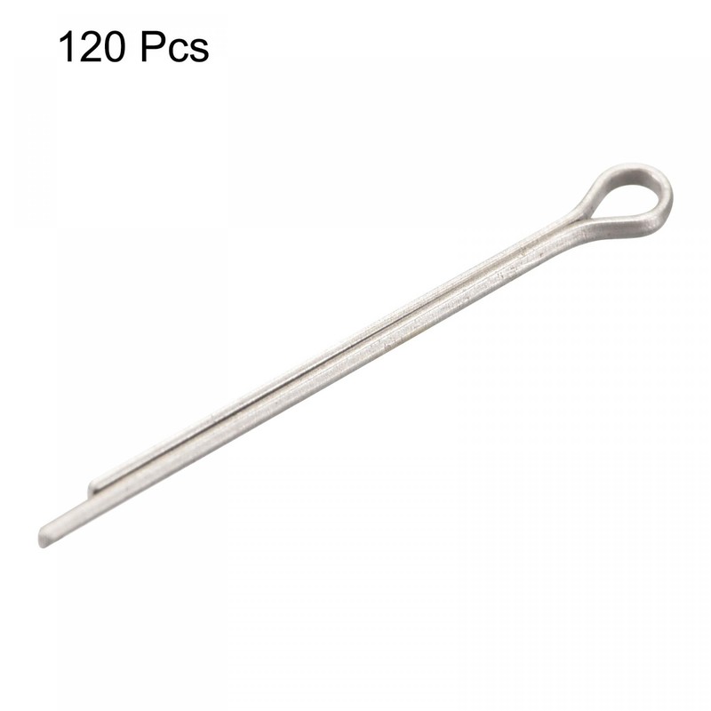 sourcing map Split Cotter Pin, 1mm x 16mm Stainless Steel