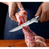 Dfito - Juego de cuchillos de chef con bolsa enrollable,