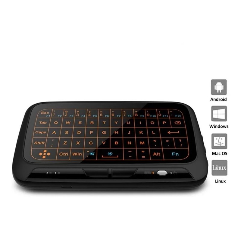 iTech Mini Teclado Inalámbrico H18 Plus Táctil Pc Android Tv