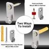 ZAAWUUT 10-Pack Heavy Duty Wall Mount Hooks,304 Stainless Steel Mini