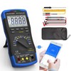 Digital Multimeter Voltmeter TRMS 6000 Counting AC/DC NCV 1000V 20A