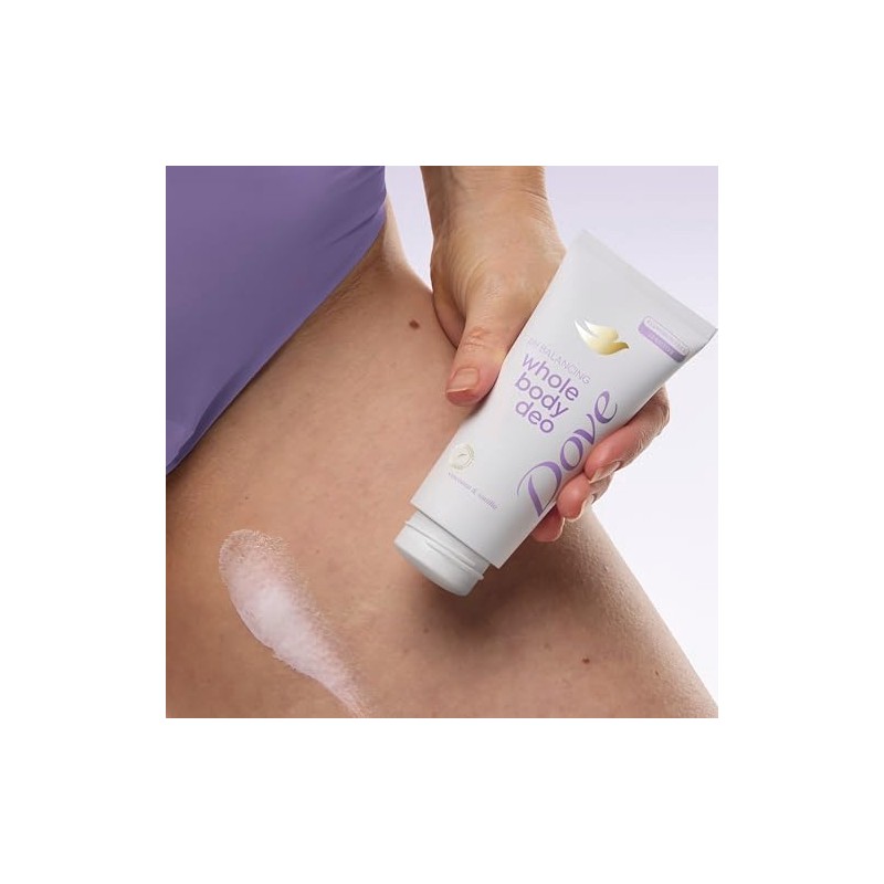 Dove Crema Desodorante Todo Cuerpo Aluminio Equilibrio Coco Vainilla Control