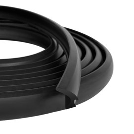 RV Window Seal Rubber Seal Strip Windshield Weather Stripping 1/2'' x 1/4'' Car Weather Stripping Window Glass Edge Seal for RV Boat Truck (26.25Feet)