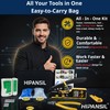 RJ45 Crimp Tool, Ethernet Crimper Tool Kit With CARRYING CASE,