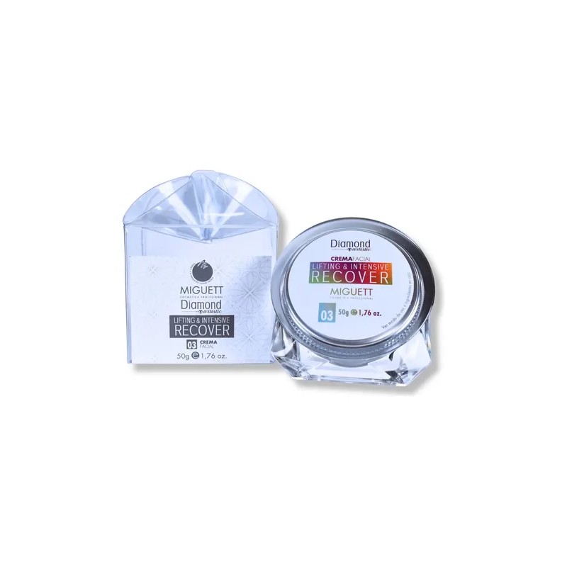 Crema Facial Miguett Diamond Lifting Recover 50g Antiedad Cuello Rostro
