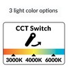 ADAKAT LED CCT Aluminium Step Light 230 V Ring Anthracite