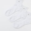 Champion C1-1706 Men's C1-1706 Quarter Length Socks, Gold Embroidery, Half