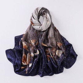 YMXHHB Fashion Scarves Scarf Silk Feeling Scarves Long Lightweight Sunscreen Shawls for Women (Y57)