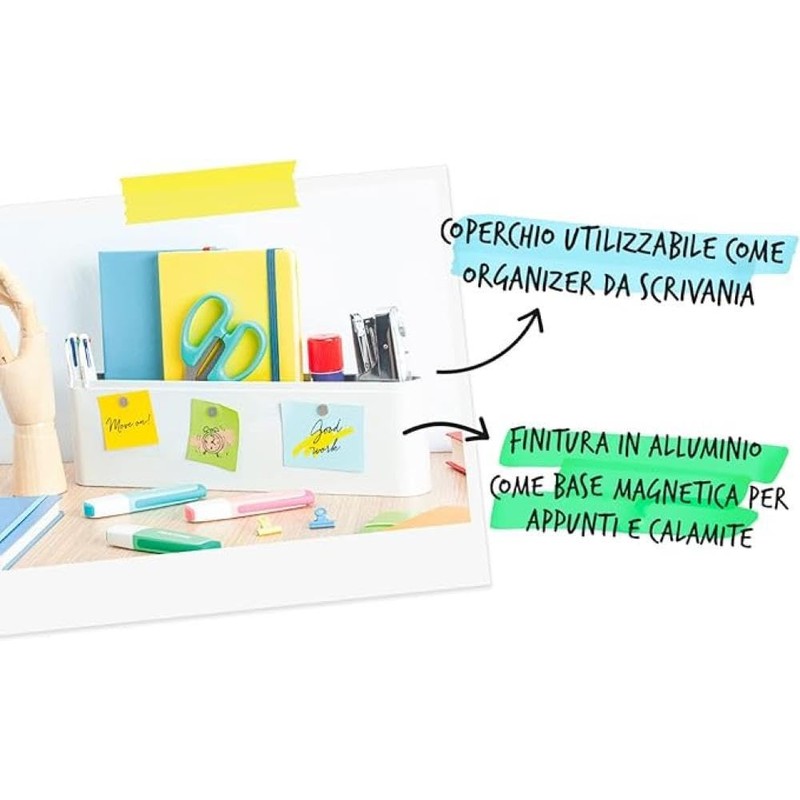 OSAMA Pantone Desk Set - 12 Highlighters in Assorted Colours: