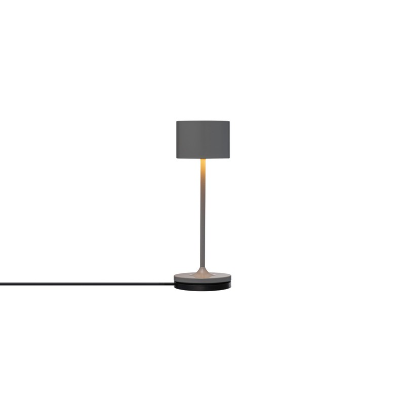 Blomus FAROL Mobile Rechargeable LED Mini Lamp - Warm Grey