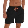 JustSun Men's Swimming Shorts with Mesh, Quick-Drying Board Shorts -