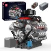 Mould King 10171 V8 Engine Motor Engineering Model Building Block