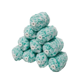 Hake City Mini Small Roller Microfiber Mixed Hair Mint 2" 15mm Set of 10 Paint Paint Roller