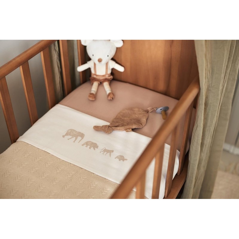 Jollein Jersey Fitted Sheet for the Playpen Wild Rose 75