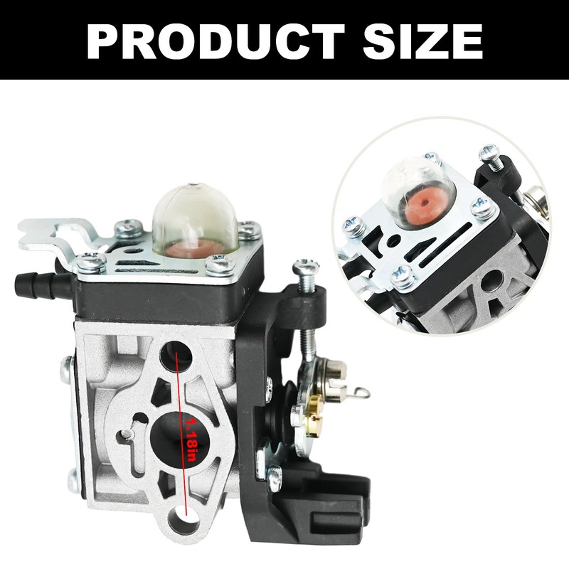 Anxingo A021004600 Carburetor 26X Replacement for Echo SRM-2620 SRM-2620T PE-2620