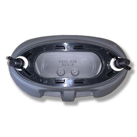 Jacuzzi 2472-014 J300™ HYDROSOOTHE™ Massage Pillow (Front-Removable), Grey