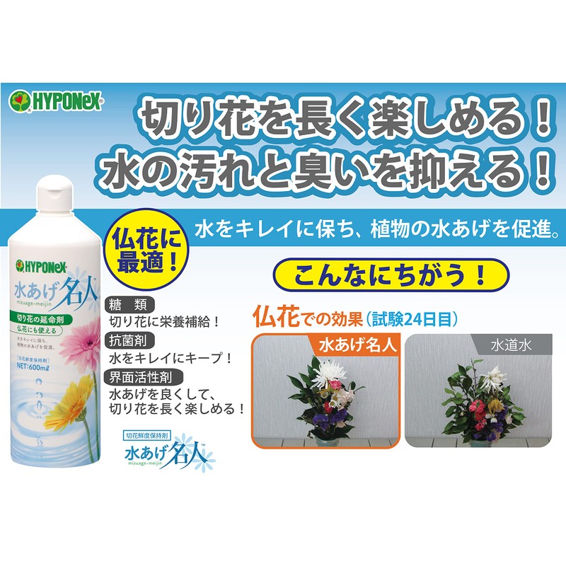 haiponekkusu 水age Fame 600ml [Pearls Fresh Hold No]