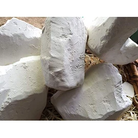UCLAYS GRAY clay chunks natural for eating (food), 7 oz (210 g)