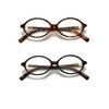 YAMEIZE Small Oval Blue Light Glasses Women - Men Retro