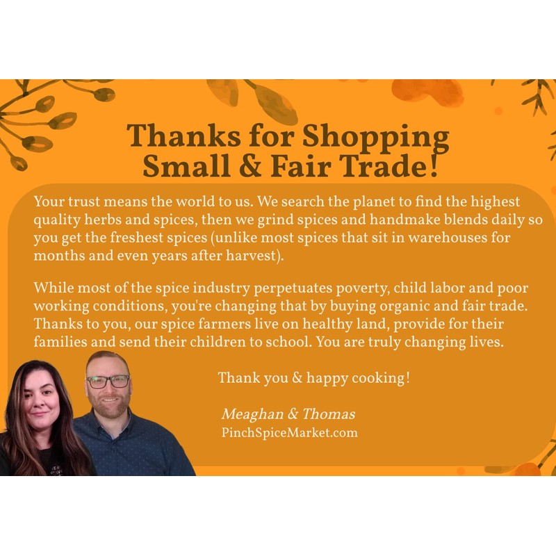 Organic Pumpkin Spice Latte Mix - Just Add Coffee &