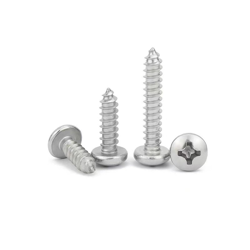 #8 x 3/8" (100 Pack) Pan Head Phillips Screws Sheet