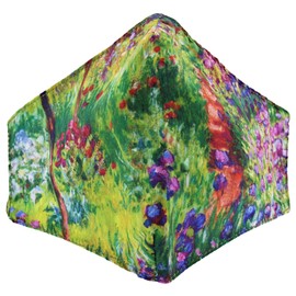 Zac's Alter Ego Peaceful Garden of Flowers Face Mask/Cover