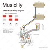 Musiclily Pro LP STD Modern 60s PLUS Treble Bleed Pre-wired