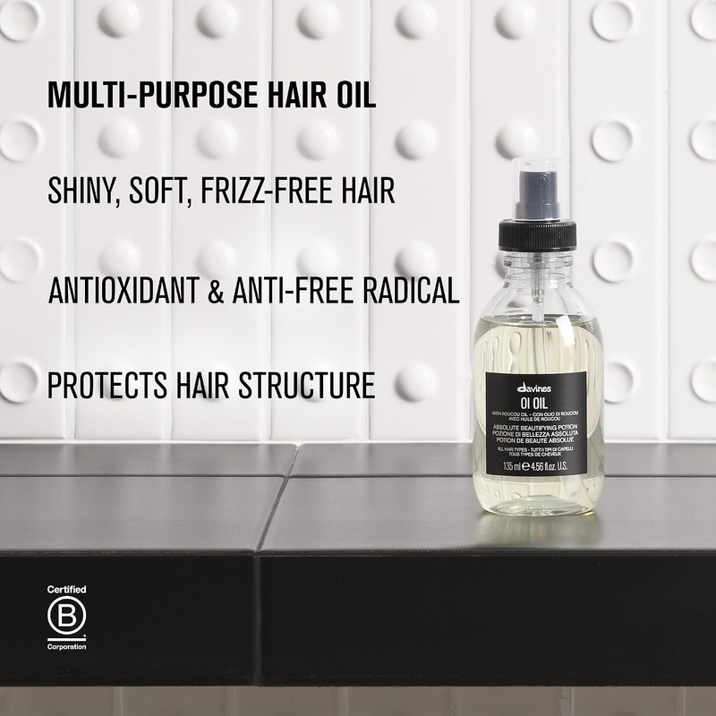Davines OI Oil Aceite capilar multibeneficios antifrizz 135 ml