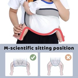 VURYAPI Baby Carrier, Portable Baby Carry Strap with Adjustable Comfortable Shoulder Straps, Baby Carrier Newborn from Birth Sling Baby Newborn Toddler Up