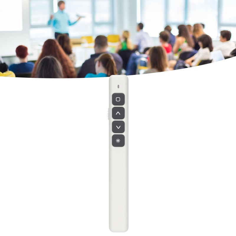 Presentation Clicker Integrated Magnetic Design Ergonomic Stable Remote Control Page