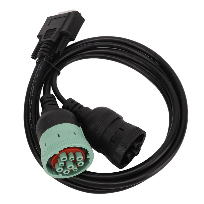 DB15 to 6P J1708 9p J1939 Diagnostic Adapter Cable 402048
