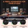 HUIDNAI 4 Pack Acoustic Foam Panels 48"x24"x2" Soundproofing Noise Cancelling