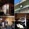 Solar Flood Light Outdoor Remote 6000K Bright White Floodlights Ip65