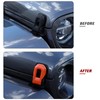 Hoolcar Hood Latch Lock Catch Brackets Cover for 2018-2021 Jeep