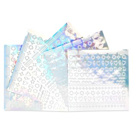 iscream Shining Star Holographic Nail Stickers 5 Sheet Set