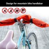 Vincita Water-Resistant Durable Handlebar Rain Cover Red Bike Cover for