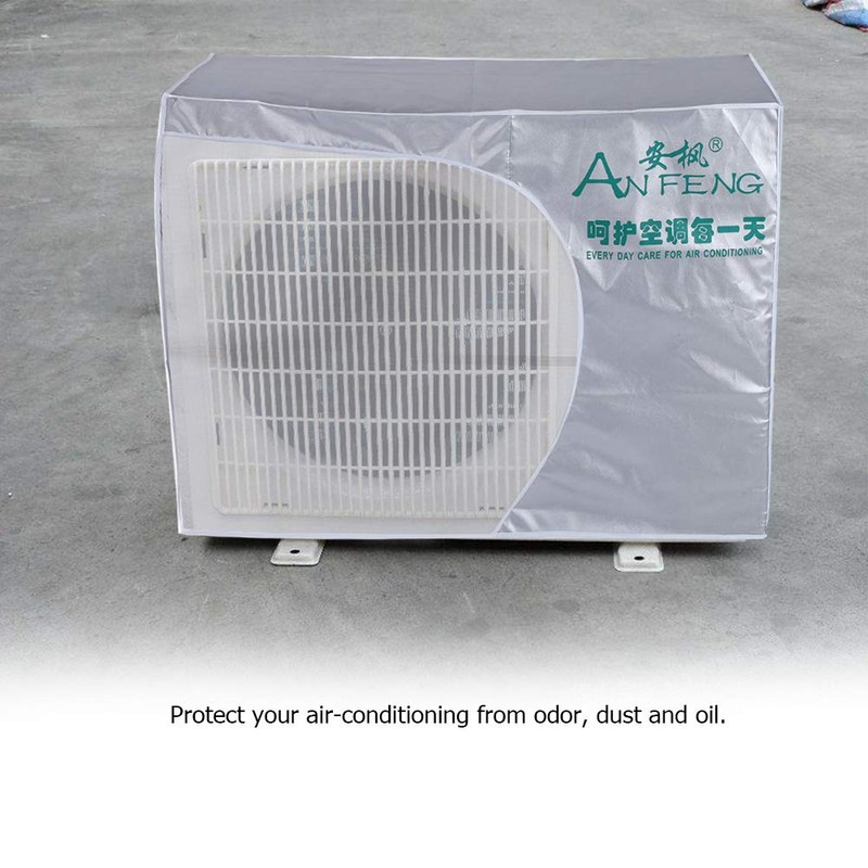 Window Air Conditioning Cover Anti Dust Anti Snow Waterproof Sunproof