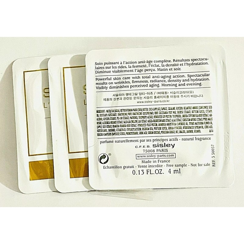 Sisley SISLEYA L'Inteegral Anti-Age extra-rich cream each sample 4m x