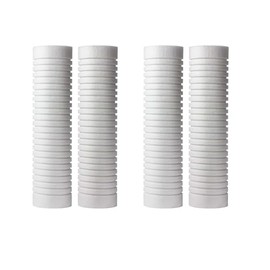 CFS – Standard Capacity Grooved Water Filter Cartridges Compatible with Whirlpool WHKF-GD05 Models – Removes Bad Taste and Odor – Whole House Replacement Filter Cartridge (4 Pack)
