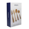 Mikasa Gold Cutlery Set in Gift Box, Stainless Steel, 16