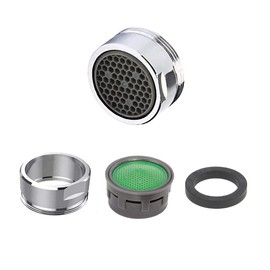 M18 / M20 / M22 / M24 / M28 x 4 Pieces Aerator Taps Sink Nozzle Aerator with ABS Filter for Kitchen and Bathroom Taps - Male Thread (M20)