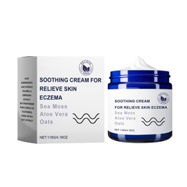 Skin Comfort Cream with Aloe & Shea Butter | Soothes Dryness, Redness & Itching | Chlorella-Infused Moisture Barrier for Sensitive Skin