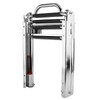 Amarine Made Boat Ladder, 4-Step Sliding Ladder with Stainless Steel