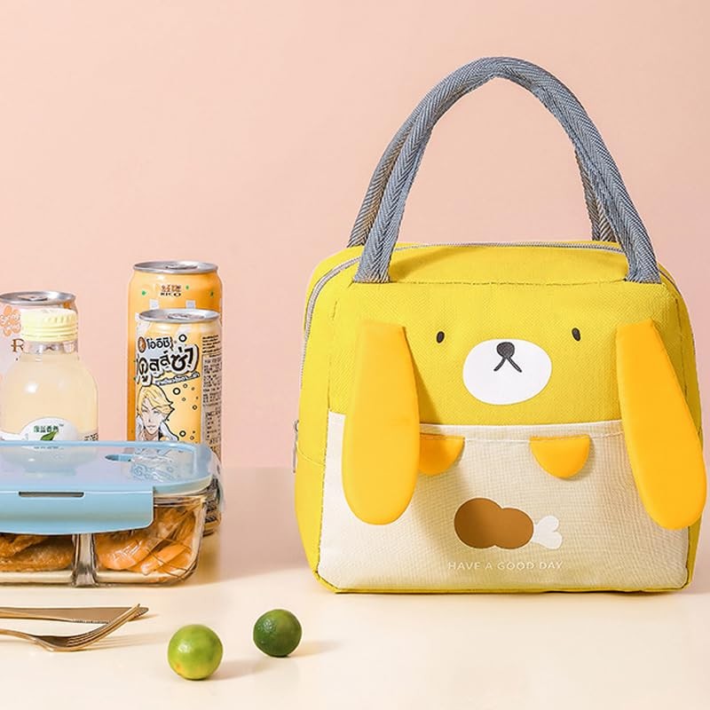 Portable Insulated Thermal Cooler Cartoon Lunchbox Tote Picnic Bento Storage