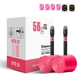 RideNow TPU Schlauch Kompatibel 29x1.9-2.5 E Bike/Elektrofahrrad/Mountainbike, 2 Pack 56g Ultraleicht Fahrradschlauch mit Presta Ventil 45mm